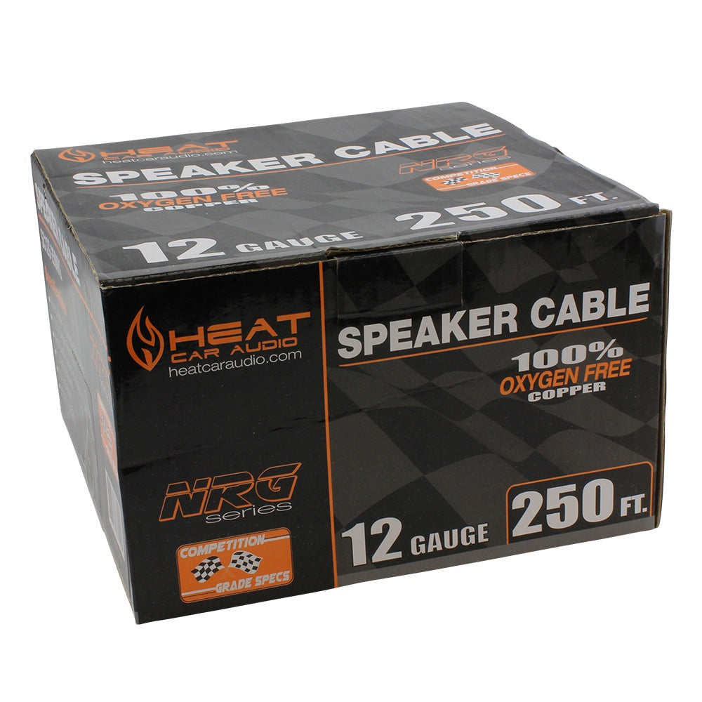 BLASTKING Speaker Wire 12G Yds I-HEAT-SC12G-250NRG 100% Copper Sold Per Yard