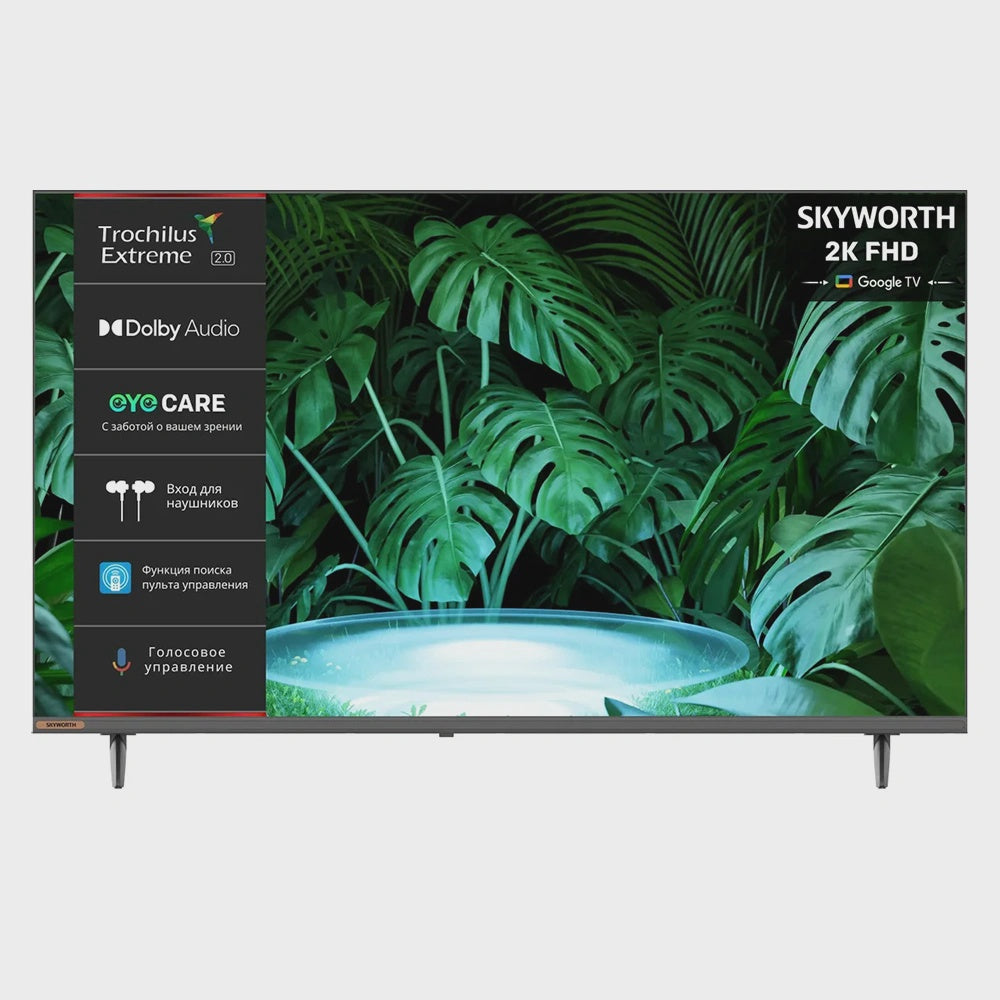 SKYWORTH Television 43" 43E55G Google TV Android Smart LED