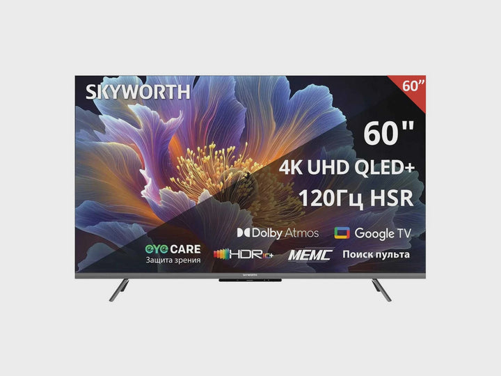 SKYWORTH Television 60" 60Q66H Google TV Android Smart LED