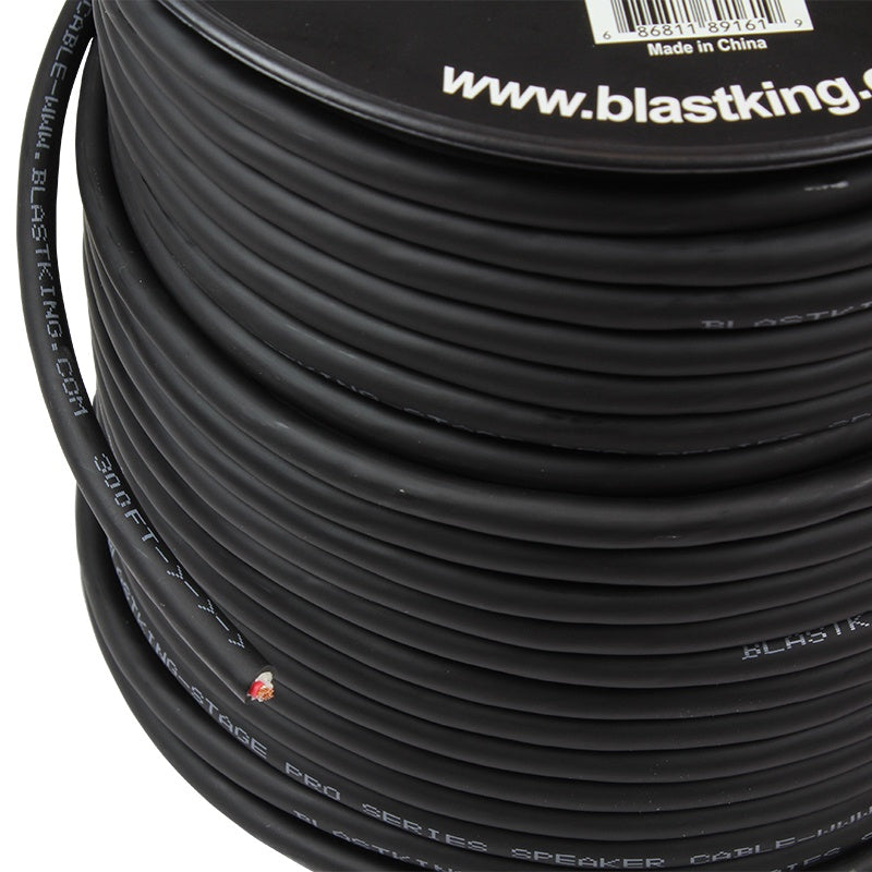 BLASTKING Stage Cable 2 Wire 12G Ibke SPC1X12-300 300FT Roll