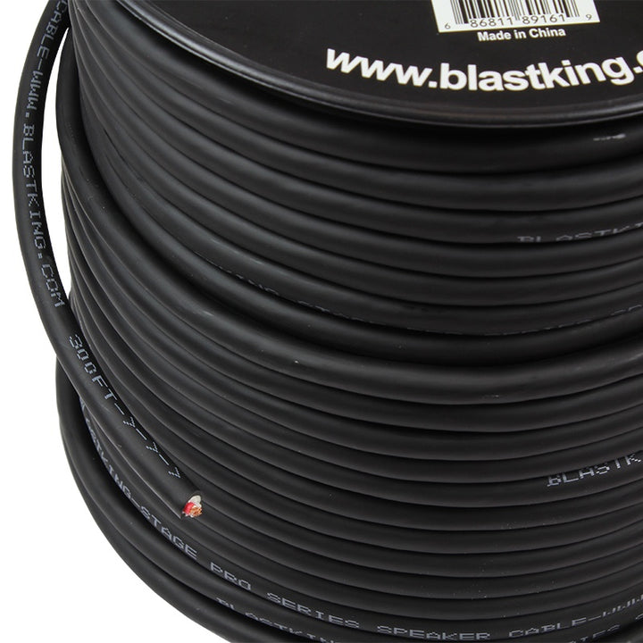 BLASTKING Stage Cable 2 Wire 12G Ibke SPC1X12-300 300FT Roll