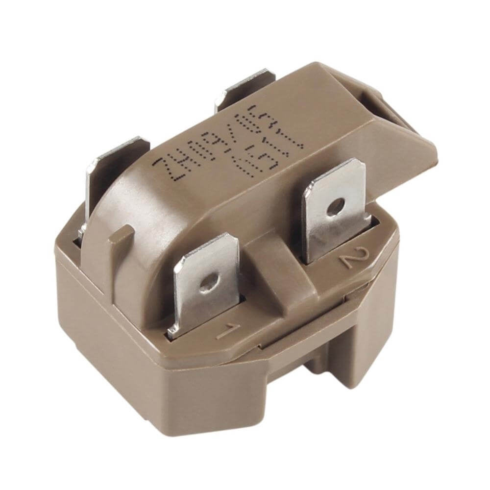 EVERWELL Fridge Relay SSR-4 Brown 4PIN Universal Solid State Relay 115V 1/12 to 1/2 HP