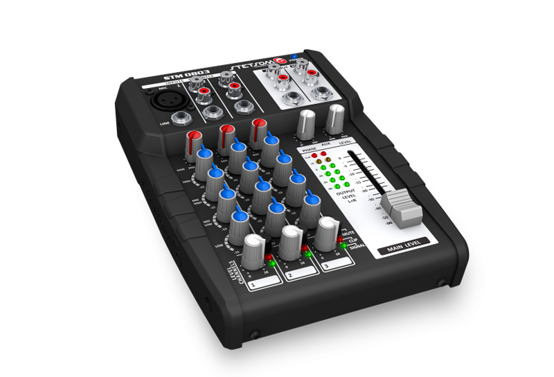 STETSOM Mixer STM0803 3CH 12V Car