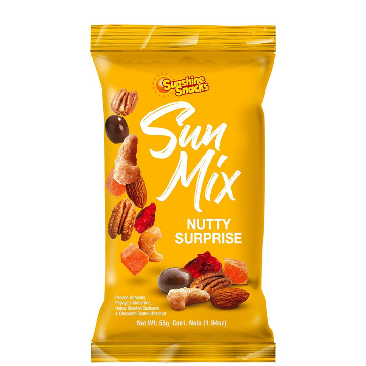 SUNSHINE SNACKS Sun Mix Nutty Surprise 1.94OZ 55G
