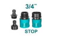 TOTAL Hose Connector Set 4PCS THHCS04341 Quick