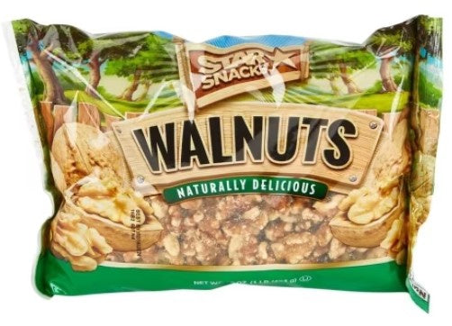 STAR SNACKS Walnuts Naturally Delicious 16OZ 454G