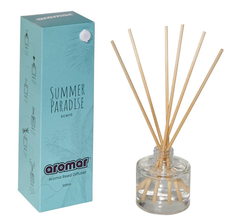 AROMAR Reed Diffuser Summer Paradise Scent 100ML RD0003