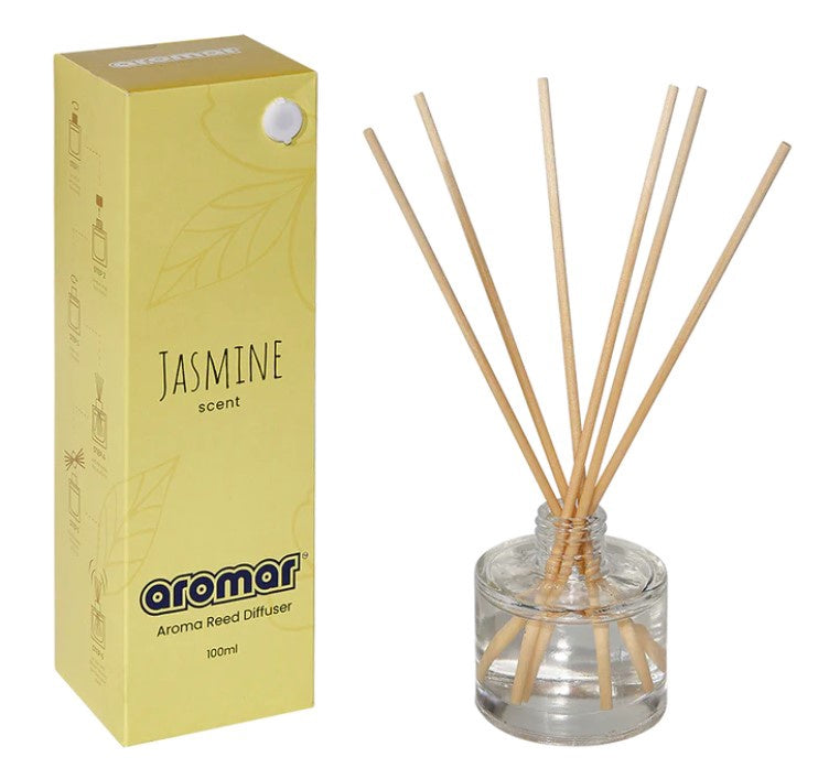 AROMAR Reed Diffuser Jasmine Scent 100ML RD0006