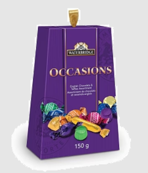 WATERBRIDGE Occasions English Chocolate & Toffee Assortment Box 150G