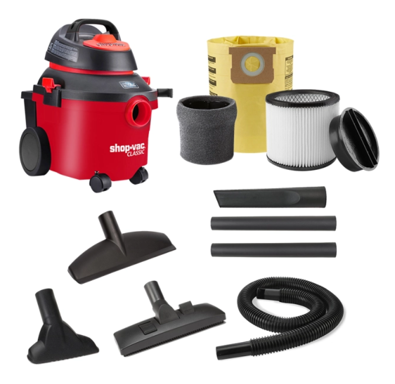 SHOP VAC Vacuum Cleaner Classic 59111201 4GAL WET/DRY