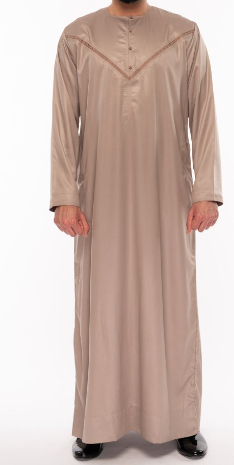 Gown Thobe Men Emirati (Tassle)