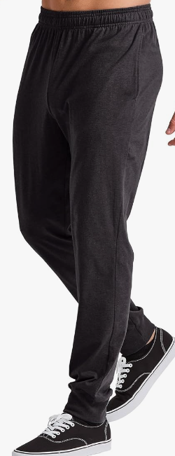 HANES Men Joggers Black / Heather Knit