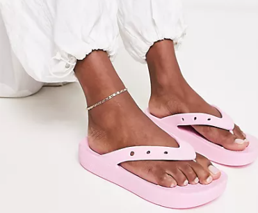 CROCS Footwear Flip Flop Pink