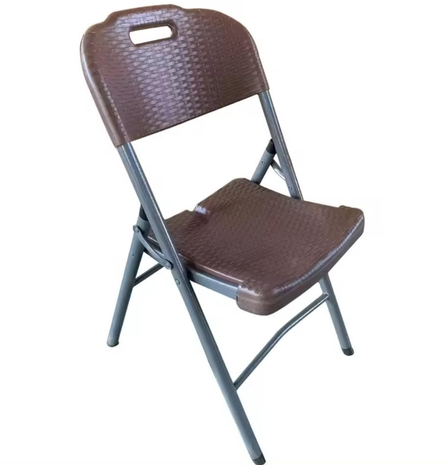 Chair Folding NSC2127 Brown Bsktbrn Sold Each
