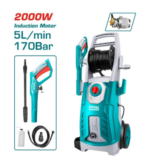 TOTAL Pressure Washer UTGT11246 Electric 2000W 2465PSI