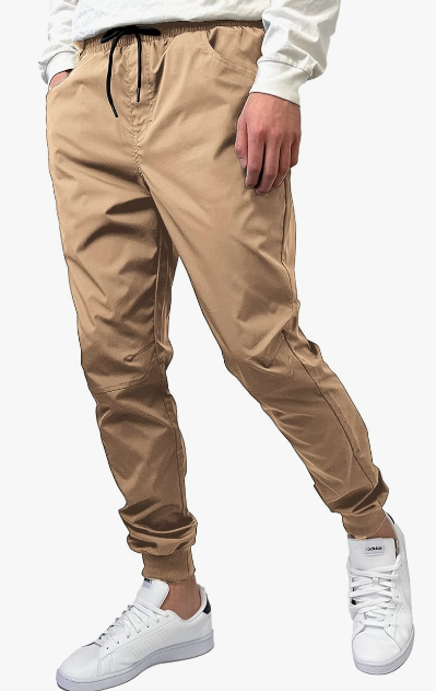 SOUTHPOLE Men Joggers Quick Dry Black / Sand