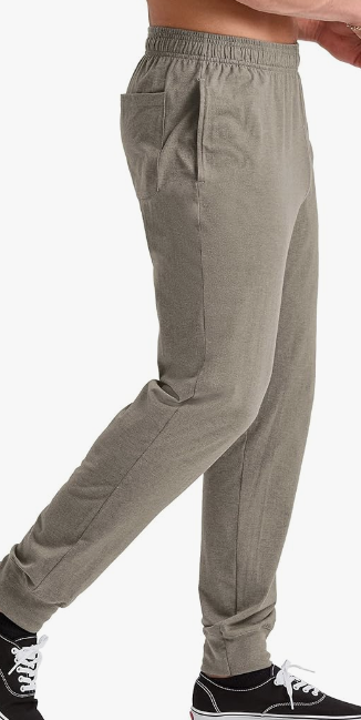 HANES Men Joggers Black / Heather Knit