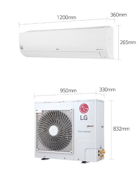 LG Air Conditioner Split 36000BTU 220V Inverter SW362H8
