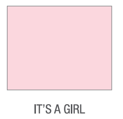 HARRIS Paint Excel Flat It's A Girl Gal