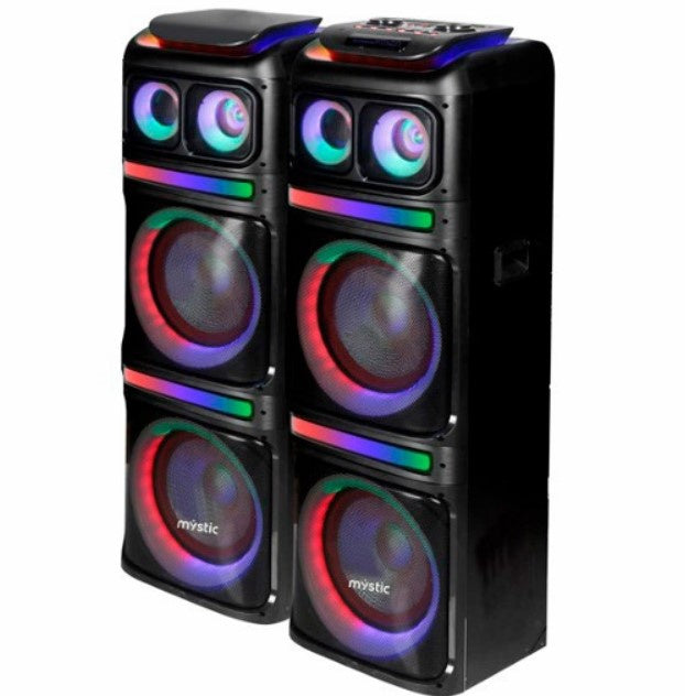 MYSTIC Speaker Box 12" MY-PS492U Dual Pair Bluetooth
