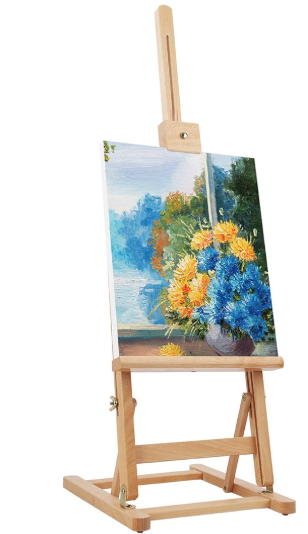 Easel Stand Set W/CANVAS & Acryllic Paint Ink Lab