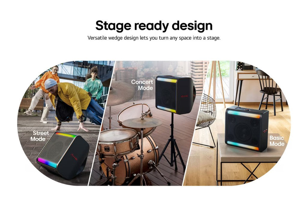 LG Speaker Box Stage 301 Xboom by Will.i.am Bluetooth Music Box
