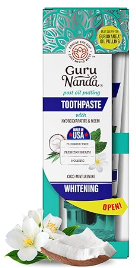 GURUNANDA Toothpaste Hydroxyapatite Whitening 4.2OZ