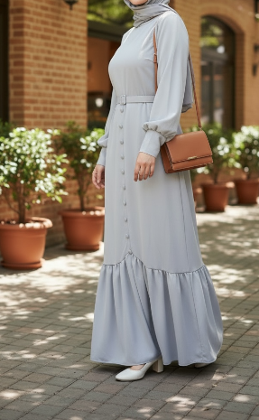 Dress Casual W/BELT Grey / Black