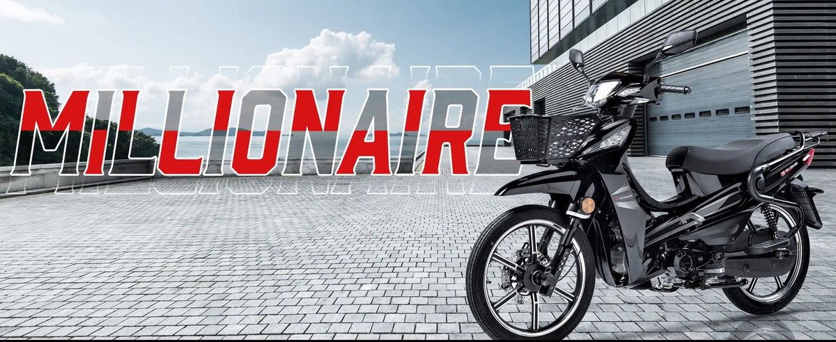 KAMAX Motorcycle Millionaire 110CC Black