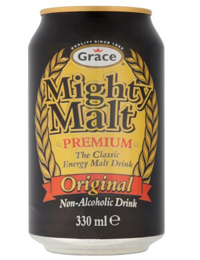 GRACE Mighty Malt Premium Original NON-ALCOHOLIC Drink 330ML