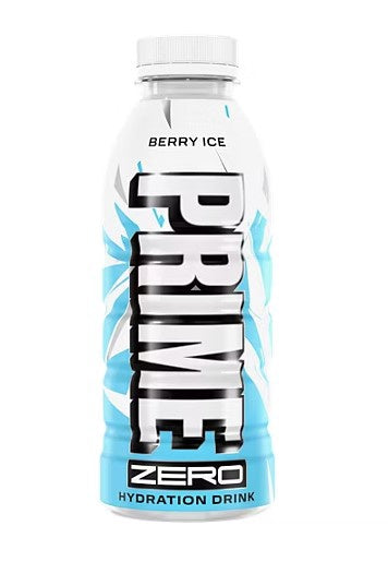 PRIME Hydration Drink Berry Ice Zero 16.9OZ 500ML