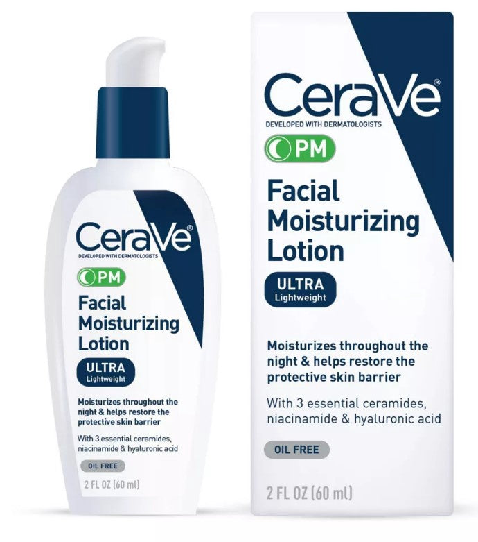 CERAVE Pm Facial Moisturizing Lotion 2FL 60ML
