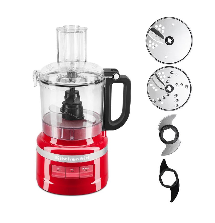 KITCHENAID Food Processor KFP0719ER 7CUP Empire Red