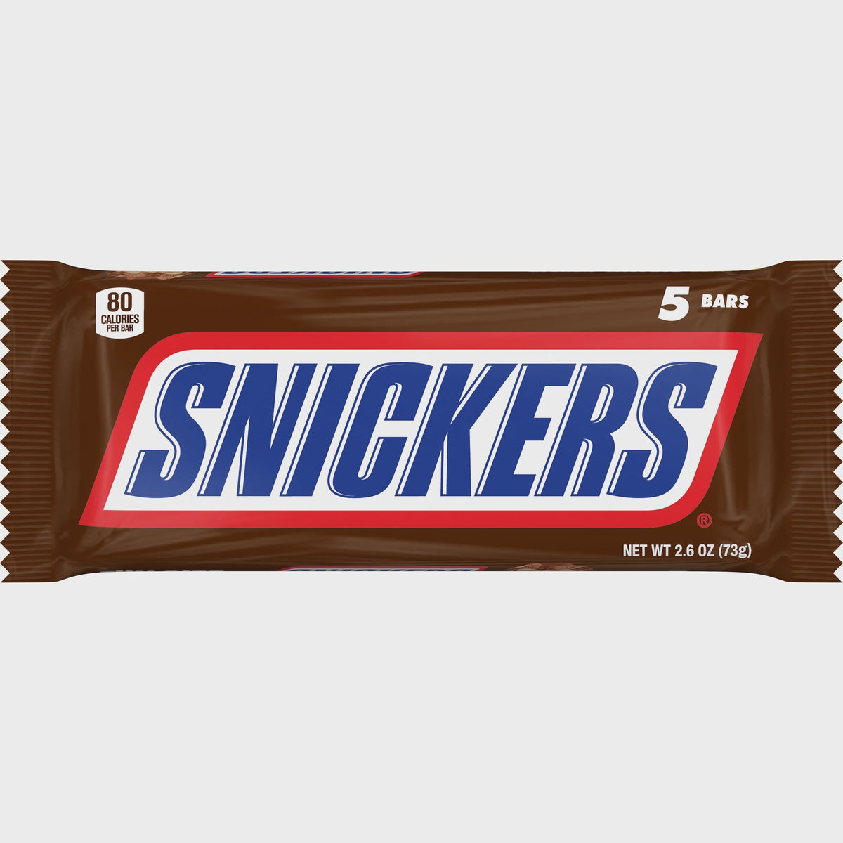 SNICKERS 5 Bar Pack Fun Size 2.6OZ 73G