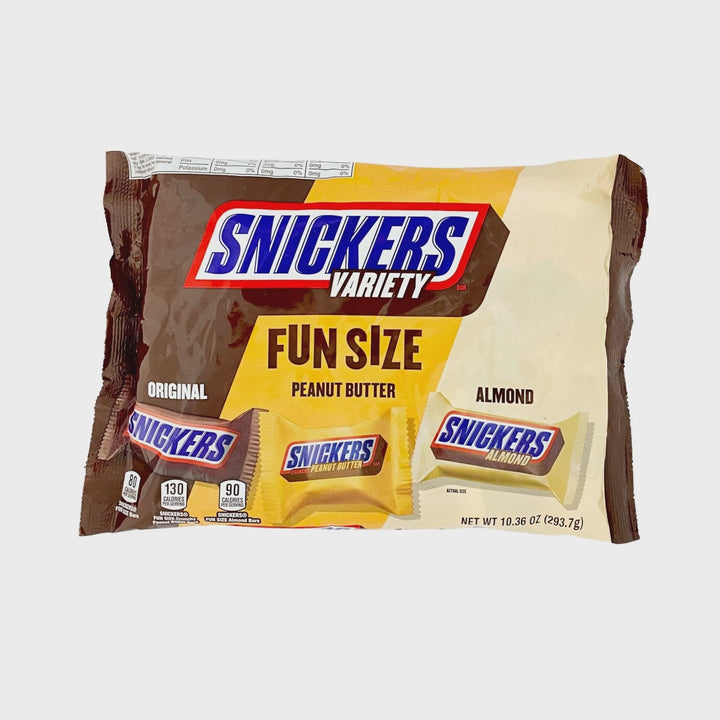 SNICKERS Variety Mix Bag Fun Size 10.36OZ 293.7G