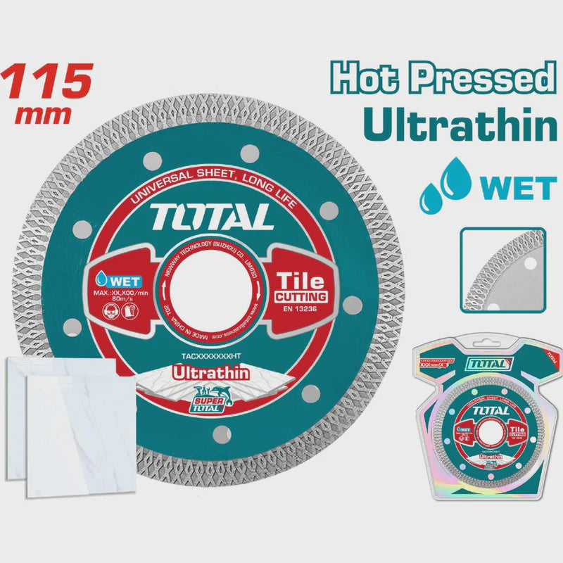 TOTAL Disc 4 1/2" Diamond TAC2181151HT Ultrathin Mesh Rim