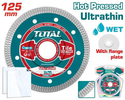 TOTAL Disc 5" Diamond TAC2181251HT Ultrathin Mesh Rim