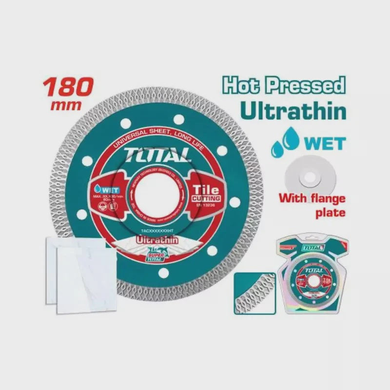 TOTAL Disc 7" Diamond TAC2181801HT Ultrathin Mesh Rim 180MM