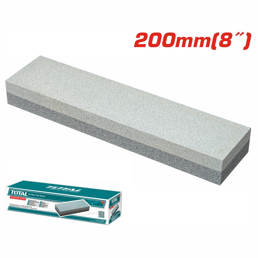 TOTAL Sharpening Stone 8" TAC2620001 Combination 200MM