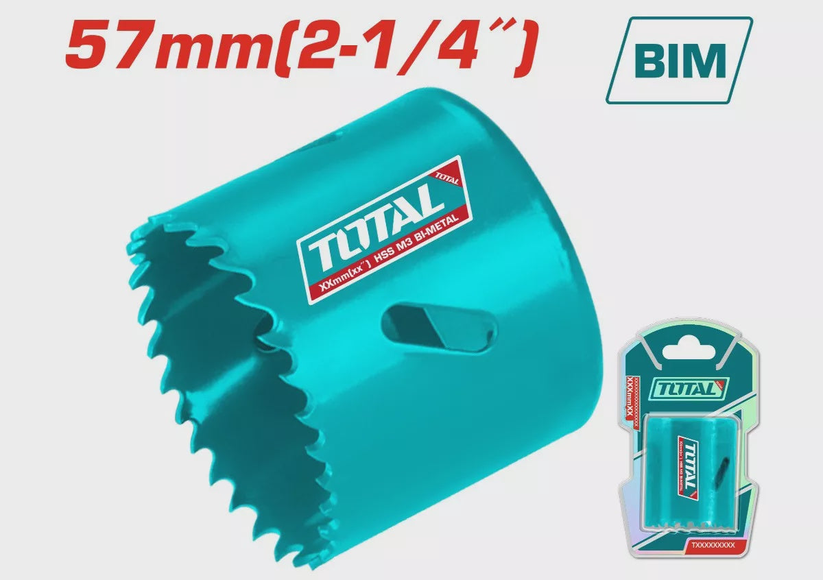 TOTAL Saw Hole Cutter 57MM 2 1/4" TAC410571 Bit