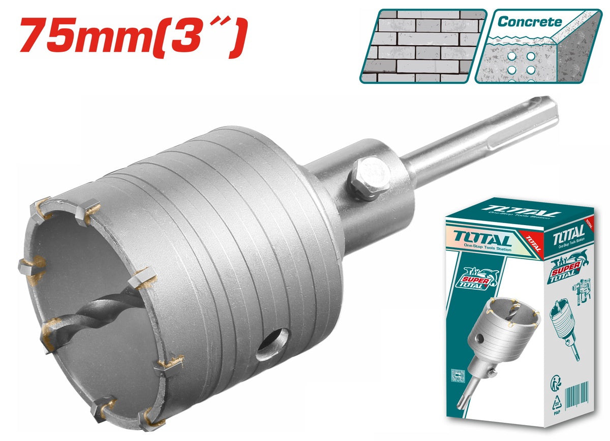 TOTAL Saw Hole Cutter 75MM TAC430751 Bit
