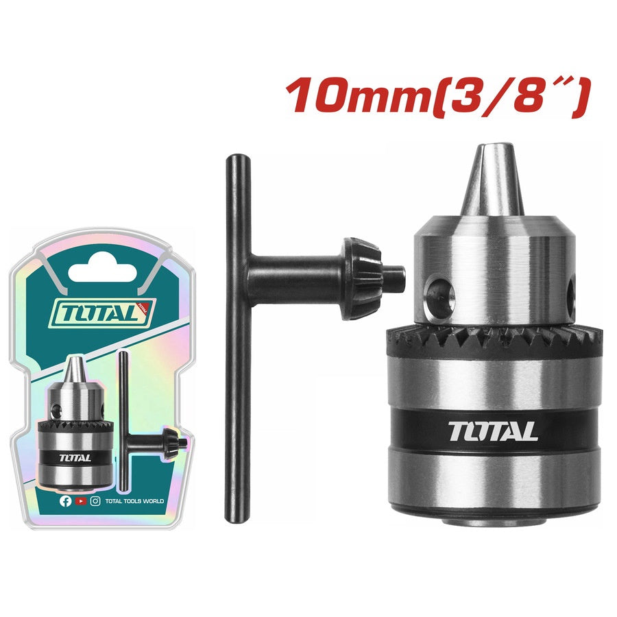 TOTAL Drill Chuck W/KEY TAC451001 10MM