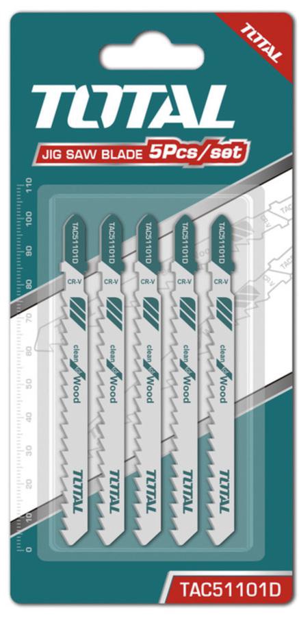 TOTAL Blade Jig Saw 5PCS TAC51101D Wood