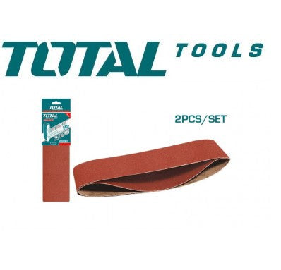 TOTAL Sanding Belt 2PCS Set TAC750402 P40 4" X 24" 100X610MM