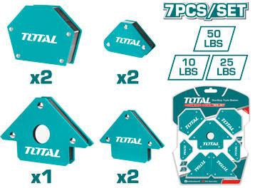 TOTAL Magnetic Welding Holder TAMWH7006 7PCS