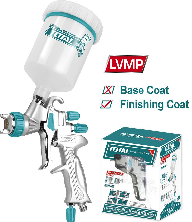 TOTAL Spray Gun TAT10605 600CC