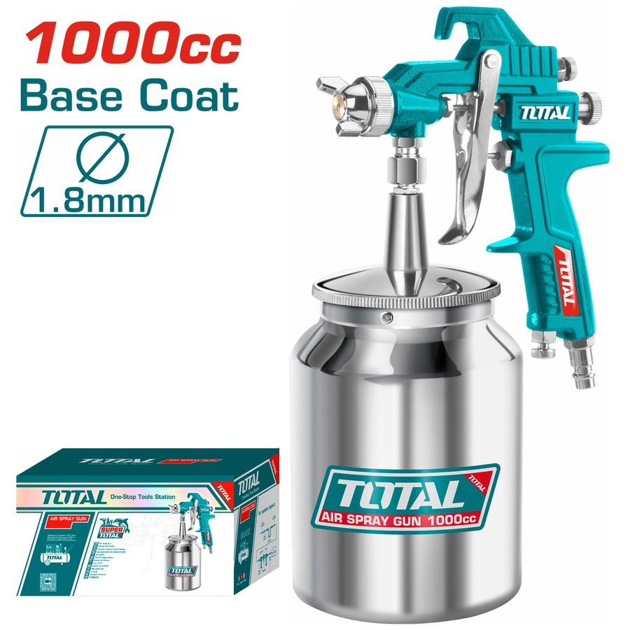 TOTAL Spray Gun Professional TAT11005 Lower Tank Base Coat