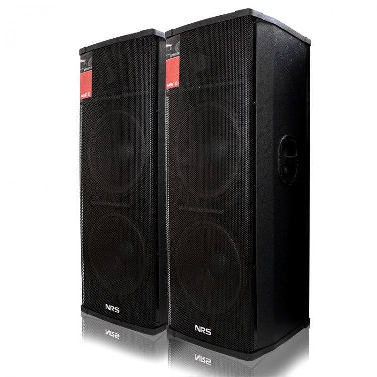 NRS Speaker Box 15" Double DS-2065 Powered Pair