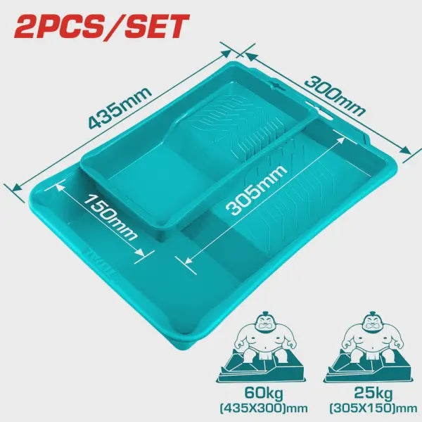 TOTAL Paint Tray TCHPTT435105 2PCS Set