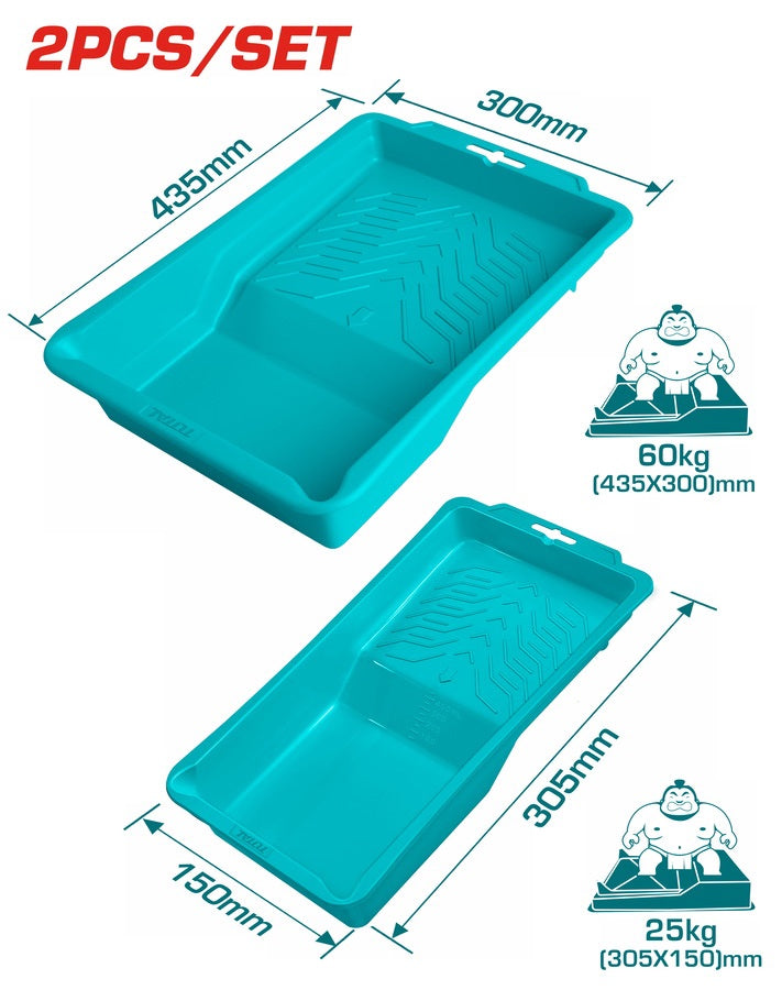 TOTAL Paint Tray TCHPTT435105 2PCS Set